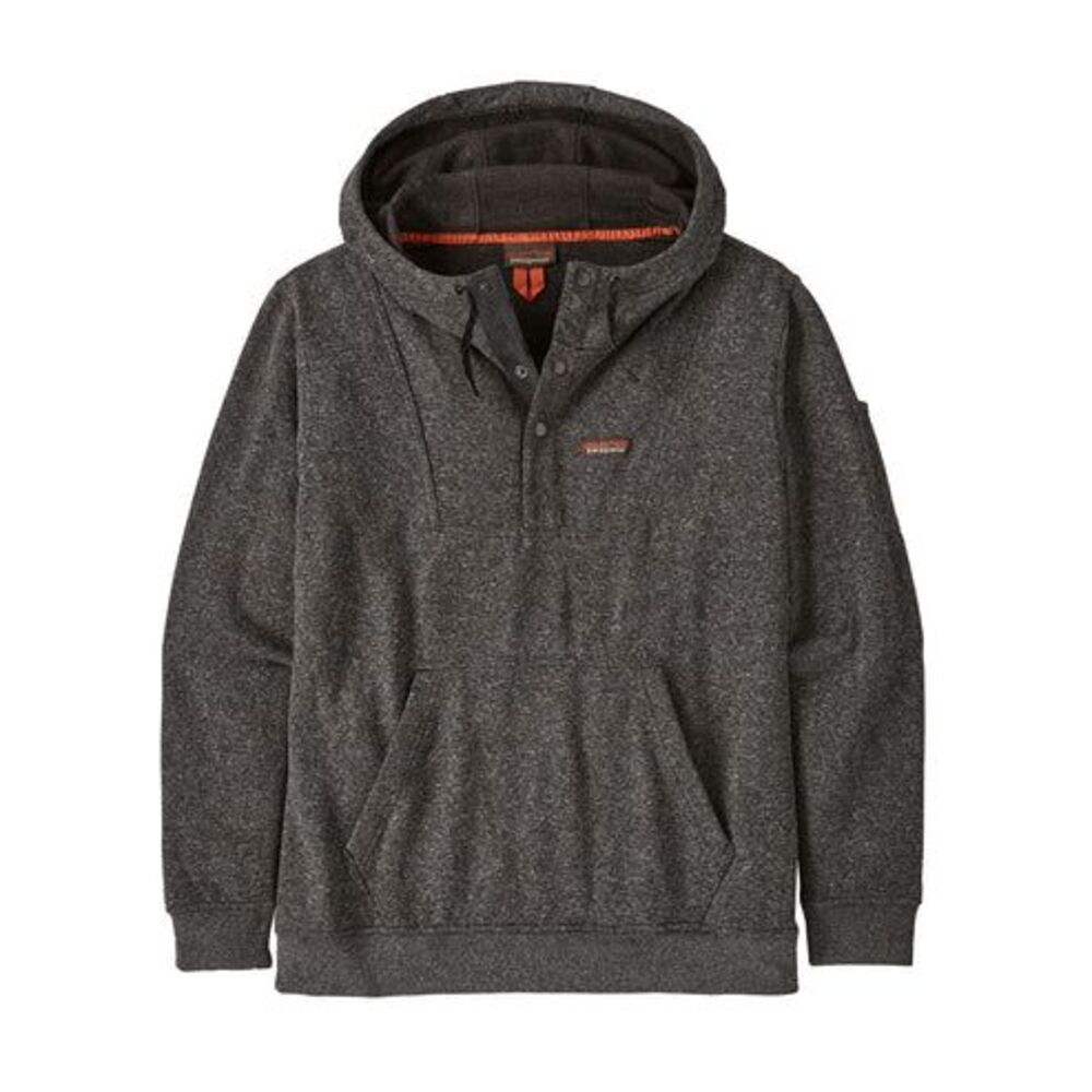 Patagonia Hemp Henley Button Pullover Hoody Sweatshirt Men's Size XL